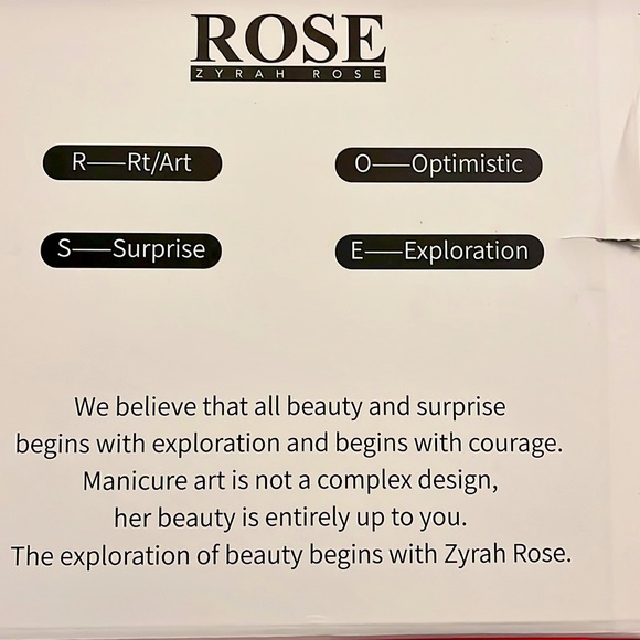 Rose Zyrah Rose gel nail polish kit - Picture 3 of 5